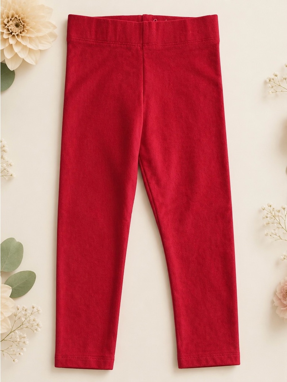 Mini Boden Girls Leggings Red Size 4–5Y 110 cm Like New